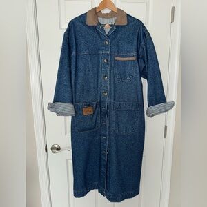 Long Denim Coat